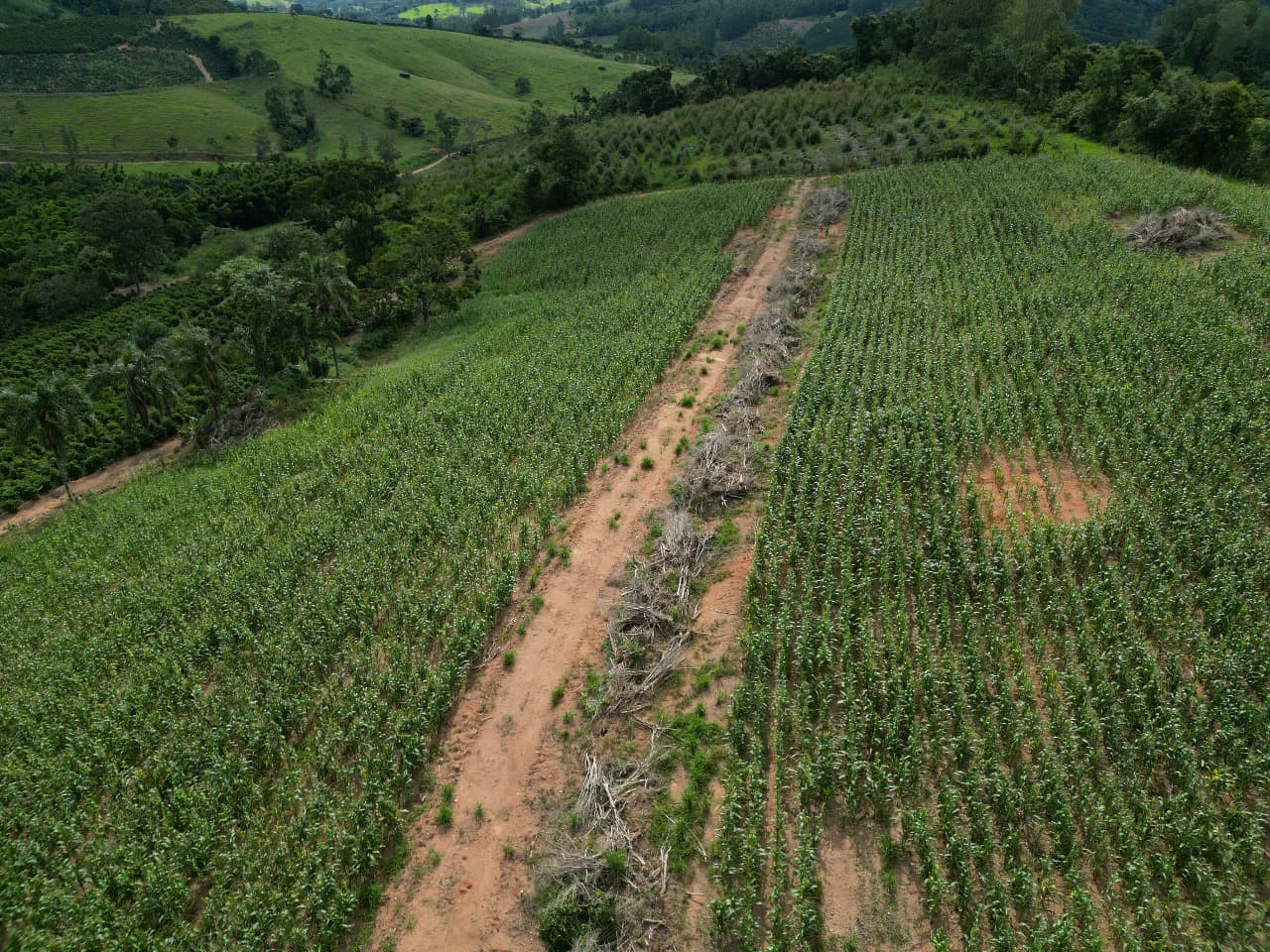 Vista aérea de fazenda à venda em Caconde - SP - Fazenda São Firmino Poços